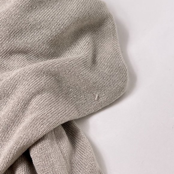 J Jill Wearever Collection Lightweight Button Up Beige 3/4 Sleeve Cardigan Sz XS - Picture 8 of 8